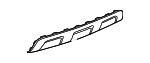 95235049 General Motors Trim bumper