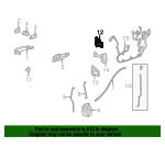 13577116 General Motors Door hinge