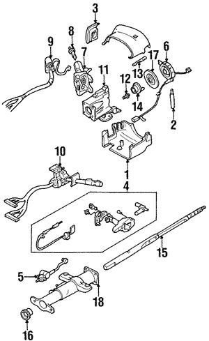 Buttons and switches Renault: 26100986 General Motors Switch