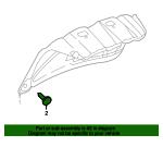 20732399 General Motors Fir Tree Clip