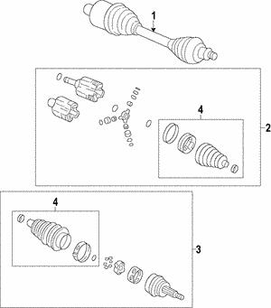 General Motors 13333931 CV joint 13333931