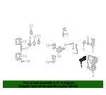 15959149 General Motors Trunk handle
