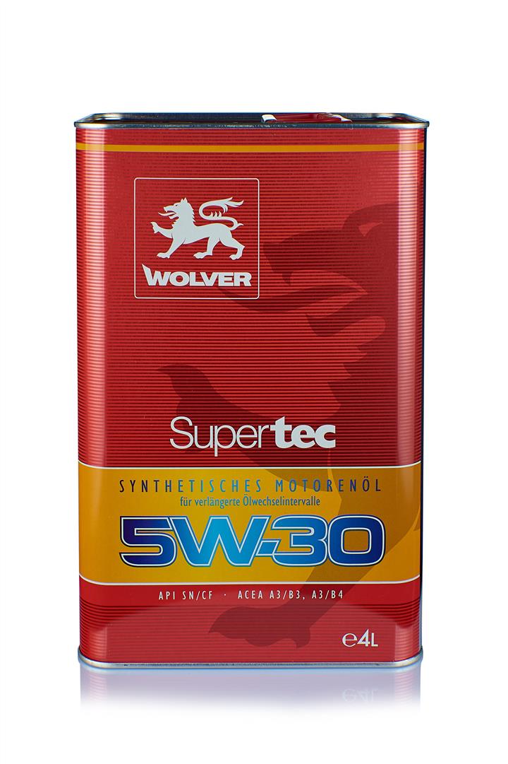 Wolver 4260360941399 Engine oil Wolver SuperTec 5W-30, 4L 4260360941399