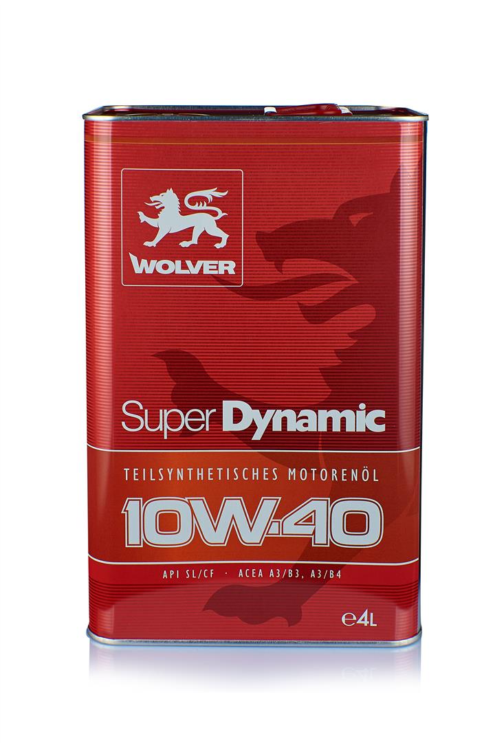 Wolver 4260360940057 Engine oil Wolver Super Dynamic 10W-40, 4 l 4260360940057