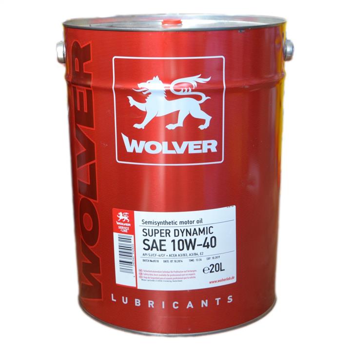 Wolver 4260360940620 Engine oil Wolver Super Dynamic 10W-40, 20L 4260360940620