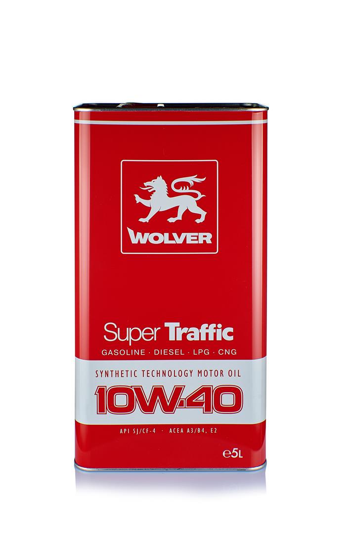 Wolver 4260360942501 Engine oil Wolver Super Traffic 10W-40, 5 l 4260360942501