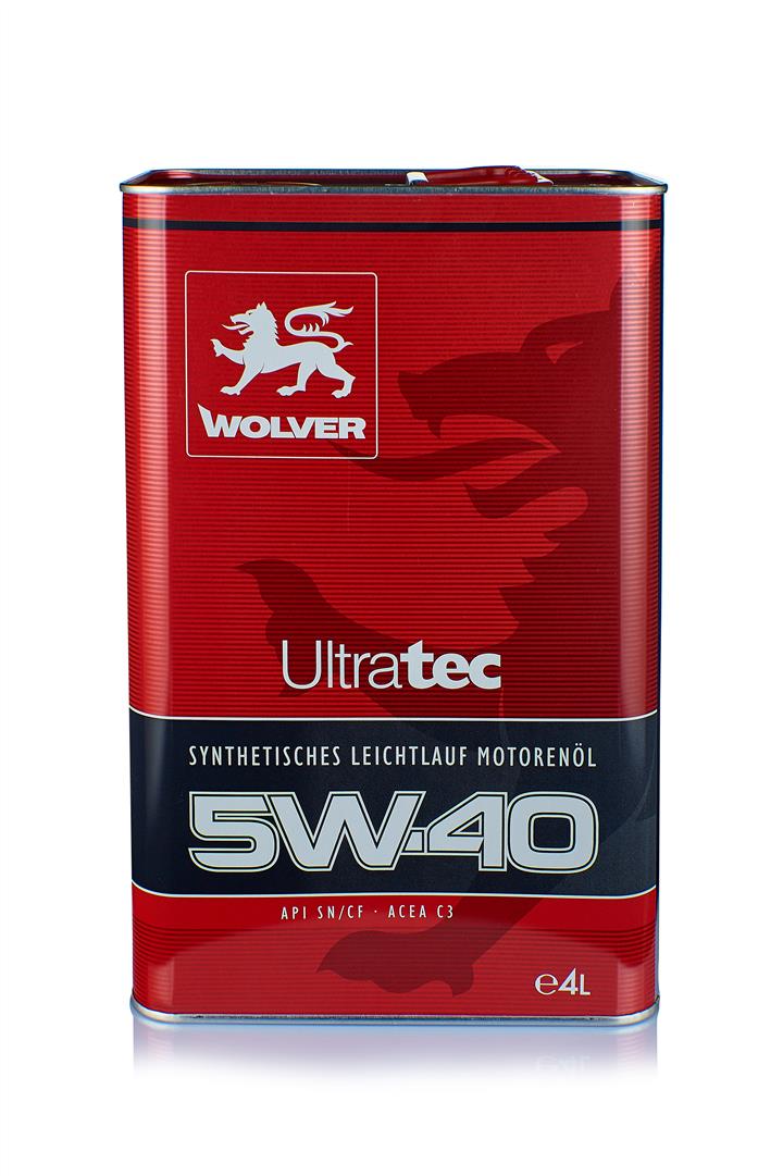 Wolver 4260360940811 Engine oil Wolver UltraTec 5W-40, 4L 4260360940811