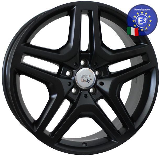 WSP Italy RME20957450PYE Light Alloy Wheel WSP Italy W774 ISCHIA (MERCEDES) 9,5x20 5x130 ET50 DIA84,1 DULL BLACK RME20957450PYE