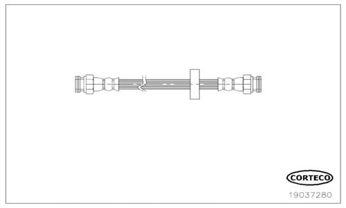 Corteco 19037280 Brake Hose 19037280