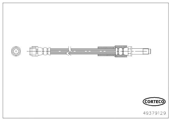 Corteco 49379129 Brake Hose 49379129