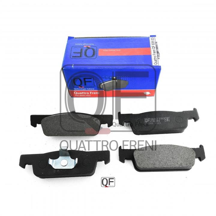 Quattro freni QF83500 Brake Pad Set, disc brake QF83500