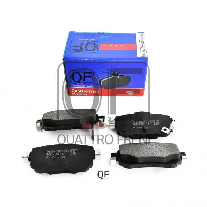 Quattro freni QF86102 Disc brake pad set QF86102