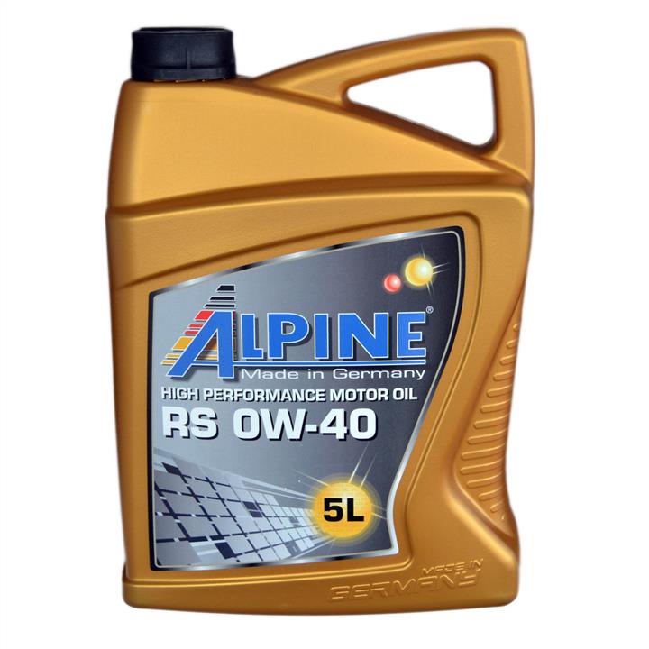 AlpineOil 0100222 Engine oil AlpineOil RS 0W-40, 5L 0100222