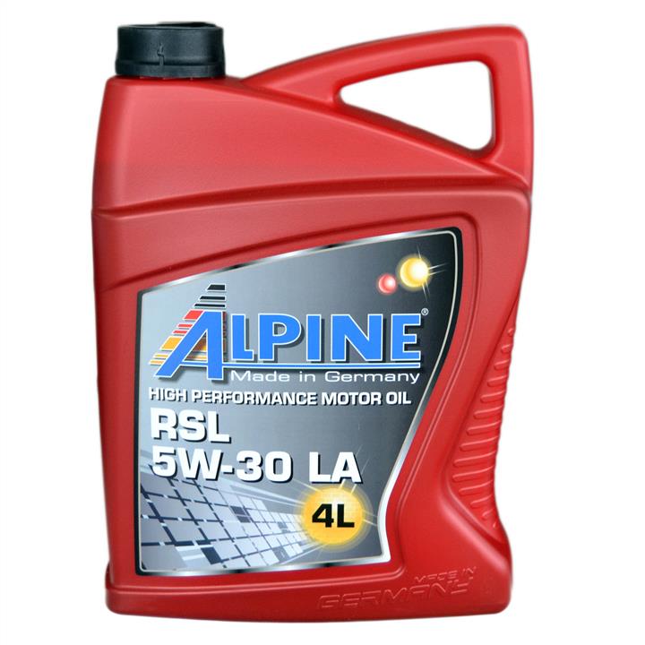 AlpineOil 0100309 Engine oil AlpineOil RSL LA 5W-30, 4L 0100309