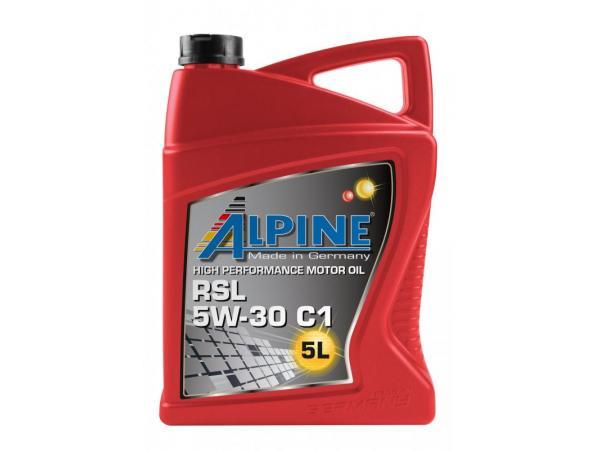 AlpineOil 0101602 Engine oil AlpineOil RSL C1 5W-30, 5L 0101602