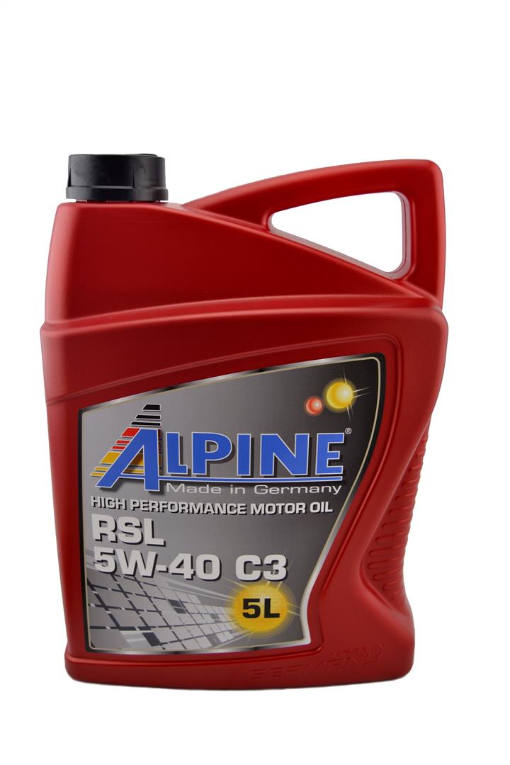 AlpineOil 0100172 Engine oil AlpineOil RSL C3 5W-40, 5L 0100172