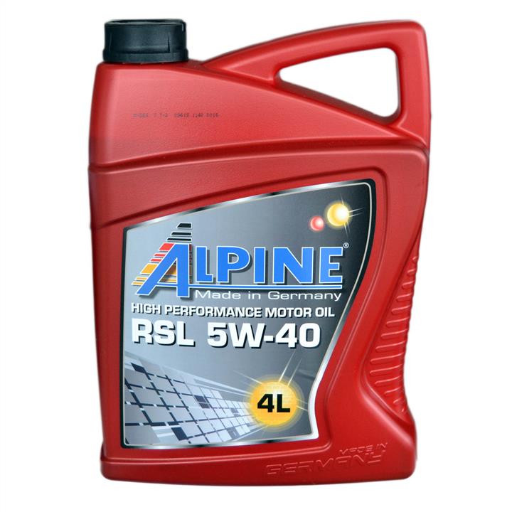 AlpineOil 0100148 Engine oil AlpineOil RSL 5W-40, 4L 0100148