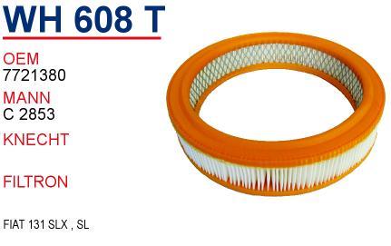 Wunder WH 608 Air filter WH608