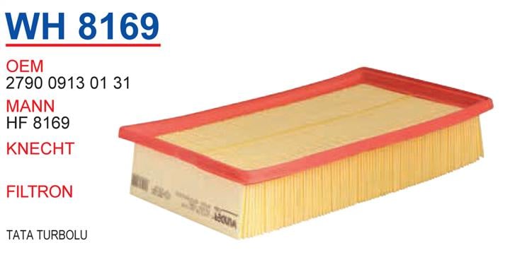 Wunder WH 8169 Air filter WH8169