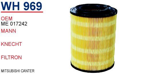 Wunder WH 969 Air filter WH969