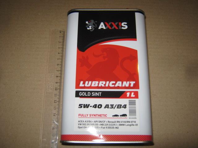 AXXIS 48021043869 Engine oil AXXIS Gold Sint 5W-40, 1L 48021043869