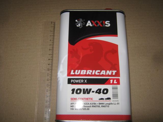 AXXIS 48021043878 Engine oil AXXIS Power Х 10W-40, 1L 48021043878