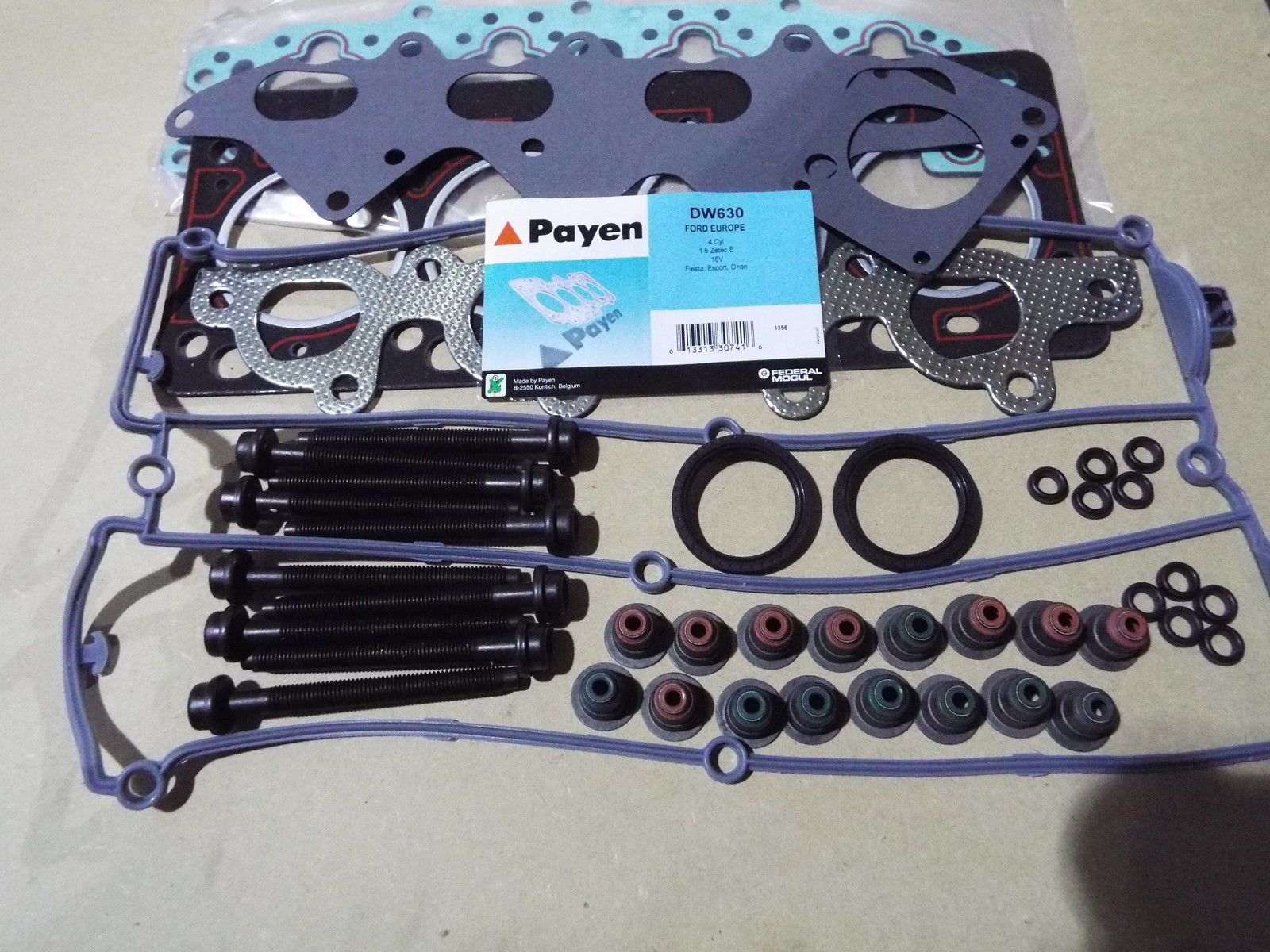 Payen DW630 Gasket Set, cylinder head DW630