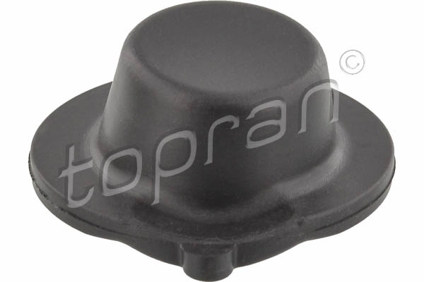 409187 Topran Suspension spring plate rear