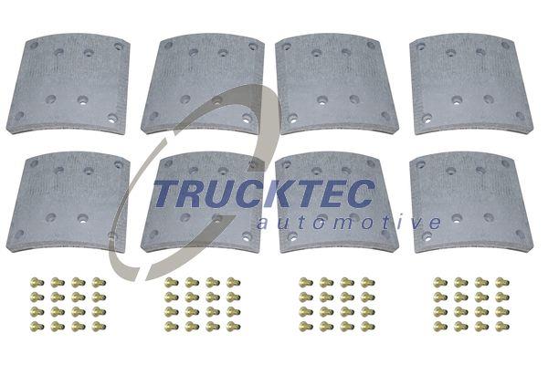 Trucktec 01.35.005 Brake lining set 0135005
