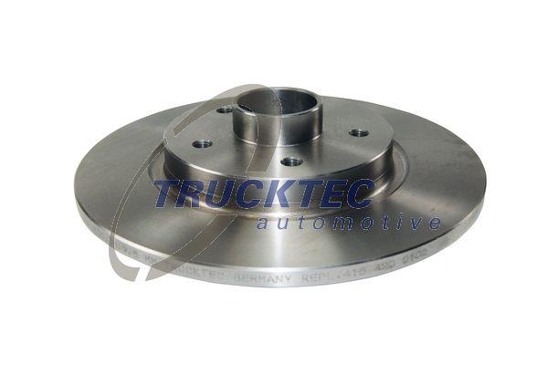 Trucktec 02.35.471 Rear brake disc, non-ventilated 0235471