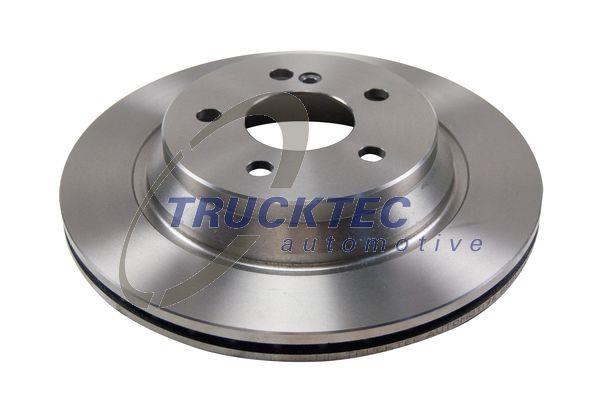 Trucktec 02.35.484 Rear ventilated brake disc 0235484