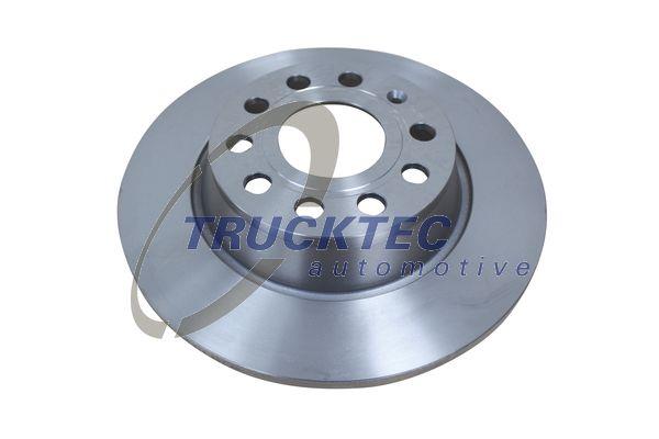 Trucktec 07.35.216 Rear brake disc, non-ventilated 0735216