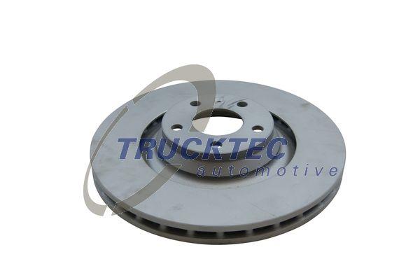 Trucktec 07.35.233 Front brake disc ventilated 0735233