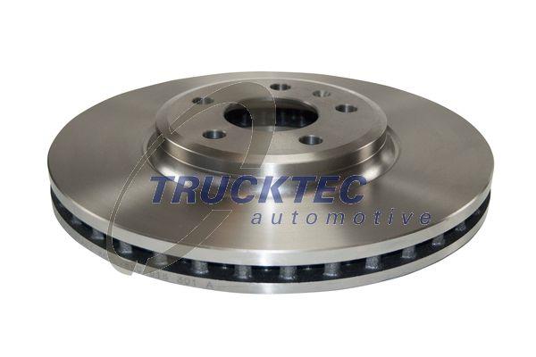 Trucktec 07.35.251 Front brake disc ventilated 0735251