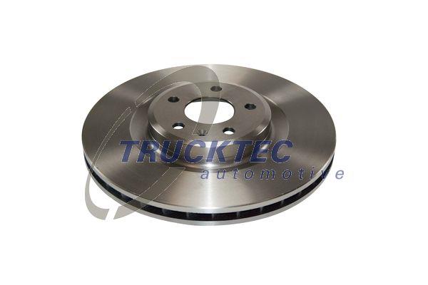 Trucktec 07.35.253 Front brake disc ventilated 0735253