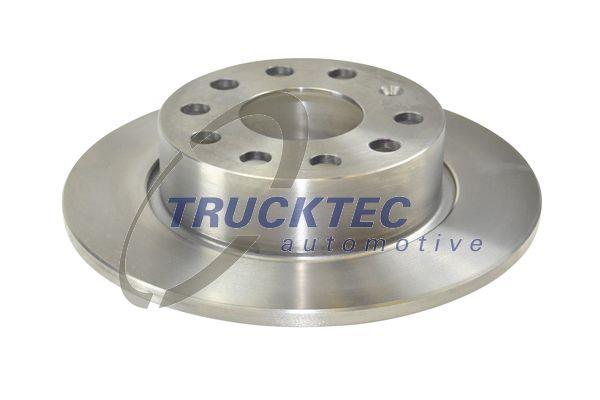 Trucktec 07.35.269 Rear brake disc, non-ventilated 0735269