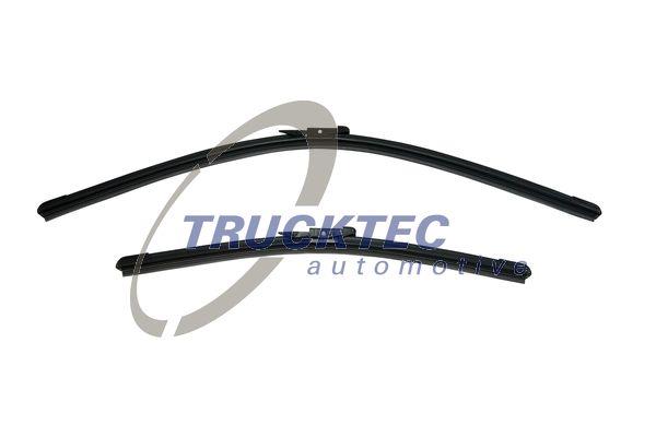 Trucktec 07.58.022 Set of frameless wiper blades 600/380 0758022