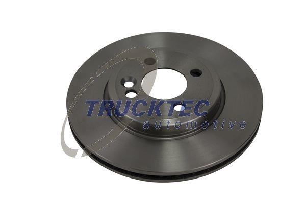 Trucktec 08.34.115 Front brake disc ventilated 0834115