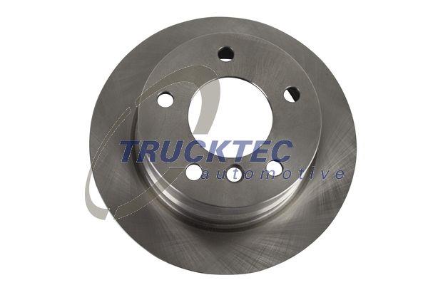 Trucktec 08.34.150 Rear brake disc, non-ventilated 0834150
