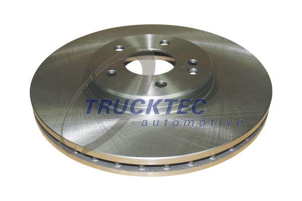 Trucktec 02.35.489 Front brake disc ventilated 0235489