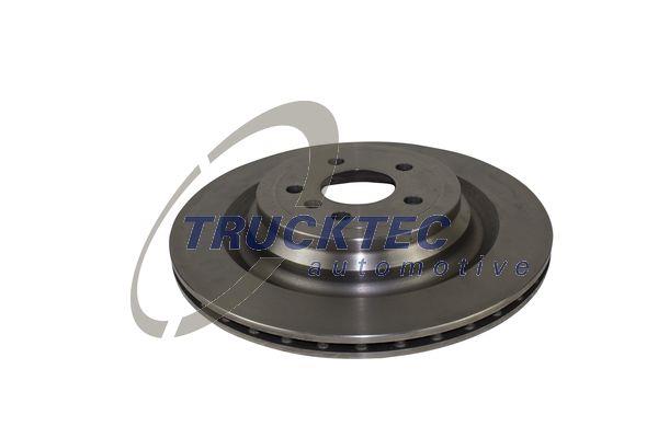 Trucktec 02.35.499 Rear ventilated brake disc 0235499