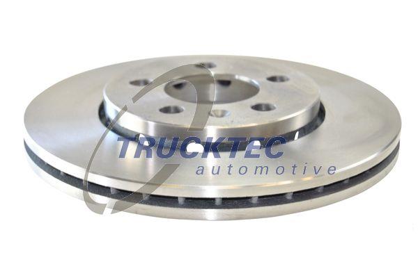 Trucktec 07.35.254 Rear ventilated brake disc 0735254