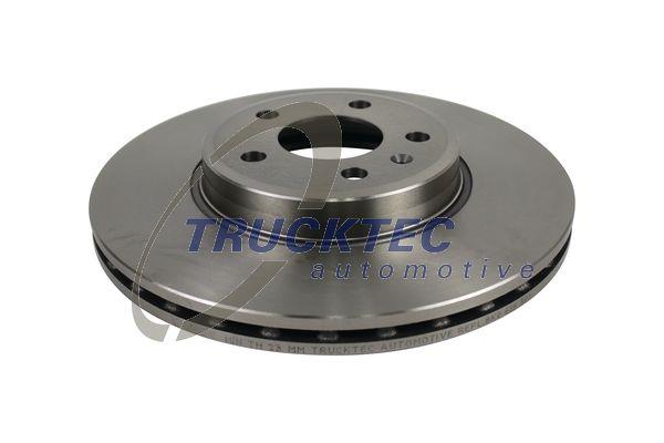 Trucktec 07.35.272 Front brake disc ventilated 0735272