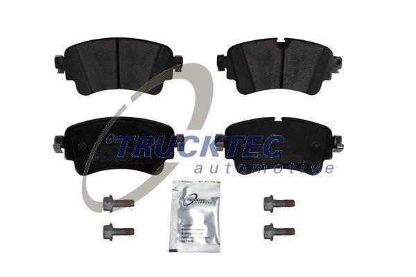 Trucktec 07.35.285 Rear disc brake pads, set 0735285
