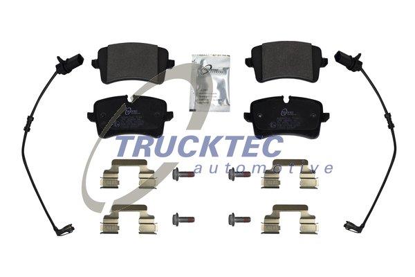 Trucktec 07.35.290 Rear disc brake pads, set 0735290