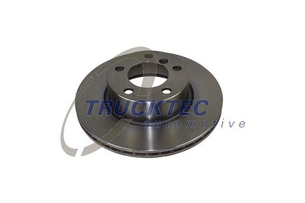 Trucktec 08.35.185 Front brake disc ventilated 0835185