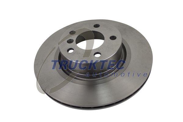 Trucktec 08.35.192 Rear ventilated brake disc 0835192