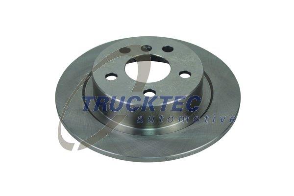 Trucktec 08.35.209 Rear brake disc, non-ventilated 0835209