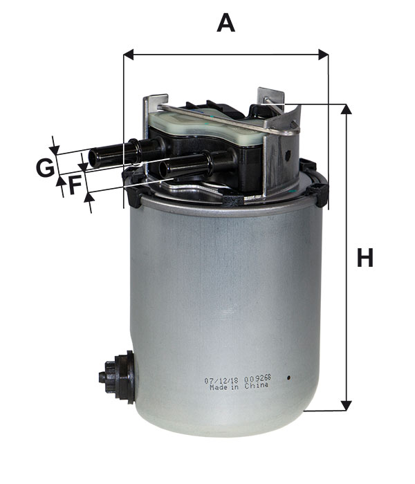 Filtron PP 857/9 Fuel filter PP8579