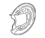 Brake dust shield VAG 1K0 615 612 AB